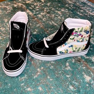 High top butterfly vans NEW